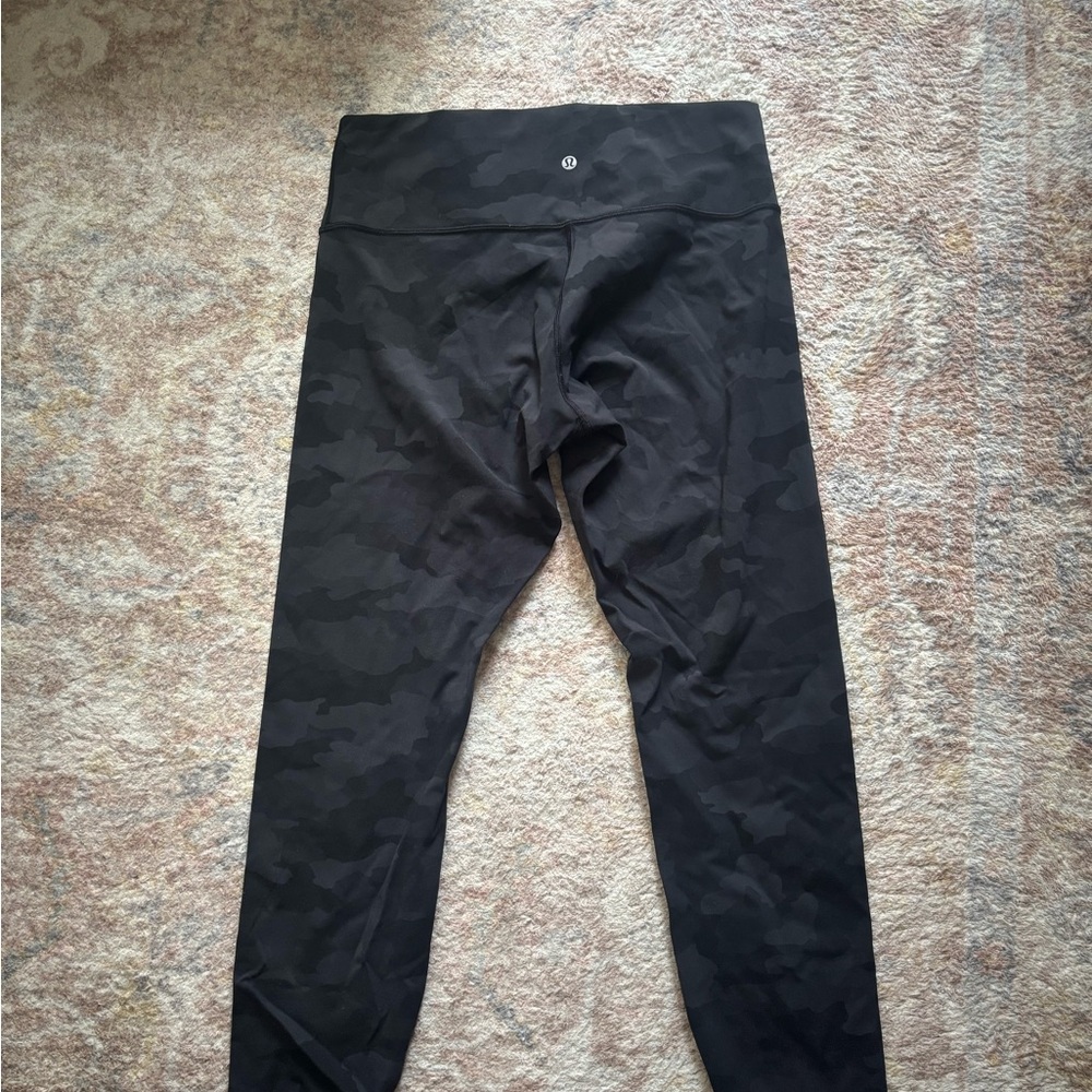 Black Camo Lululemon Leggings